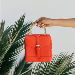 ATHERTON ORANGE MINI PURSE